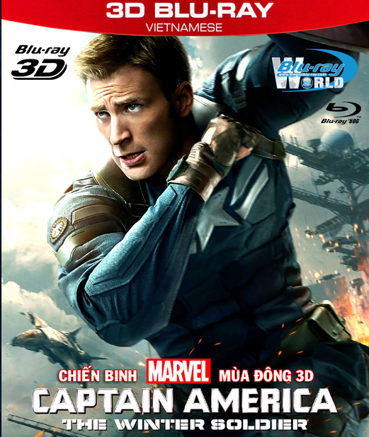 Z098. Captain America 2 : The Winter Soldier - CHIẾN BINH MÙA ĐÔNG (DTS-HD MA 7.1) 3D 50G